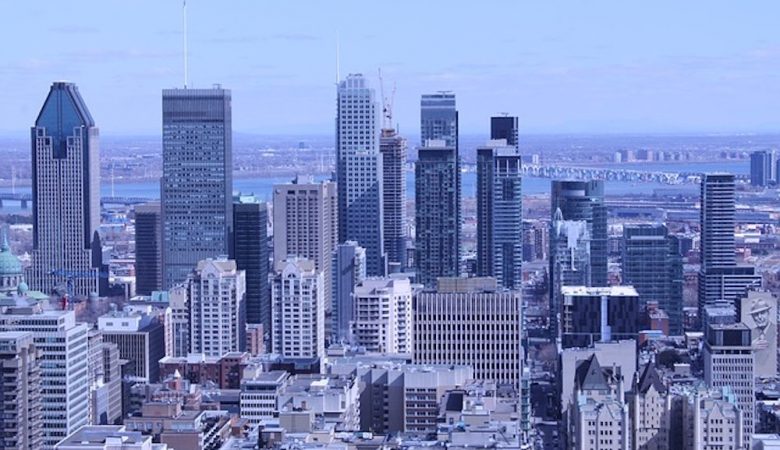 La ville de Montreal au Canada